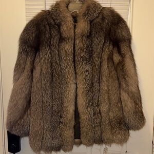 Luxurious Brown Fur Coat